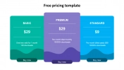 Download Free Pricing Template PowerPoint Presentation