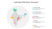 India Map With State Free Download PPT and Google Slides