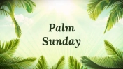 Palm Sunday Backgrounds PPT and Google Slides Templates