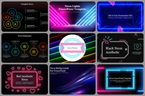 How to create a neon glow effect in Google Slides. - SlidesMania