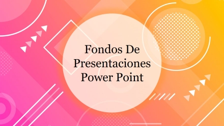 Plantilla de PowerPoint Fondos de presentación