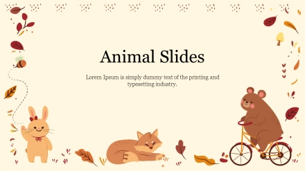 Best Animal Slides For PPT Presentation PowerPoint