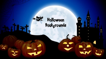 Best Ms Teams Halloween Backgrounds Slides Template