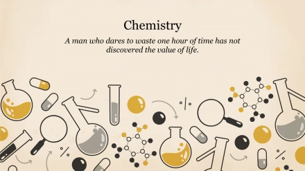 Attractive Free Chemistry PPT Background For Presentation