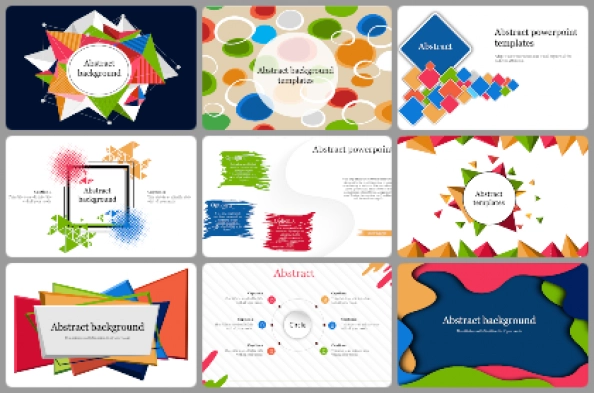 Abstract Powerpoint Templates