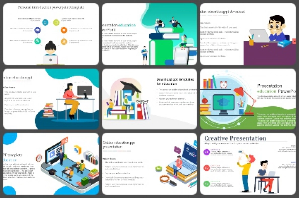 E-Learning Powerpoint Templates