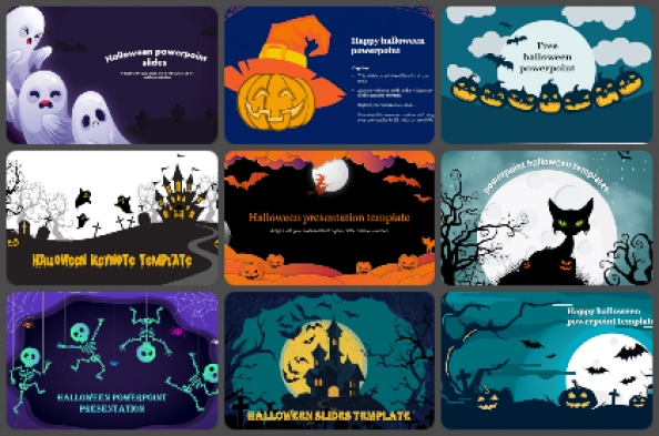 Halloween Powerpoint Templates