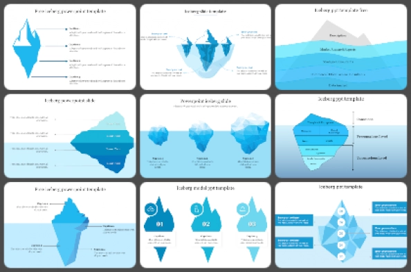 Iceberg Powerpoint Templates