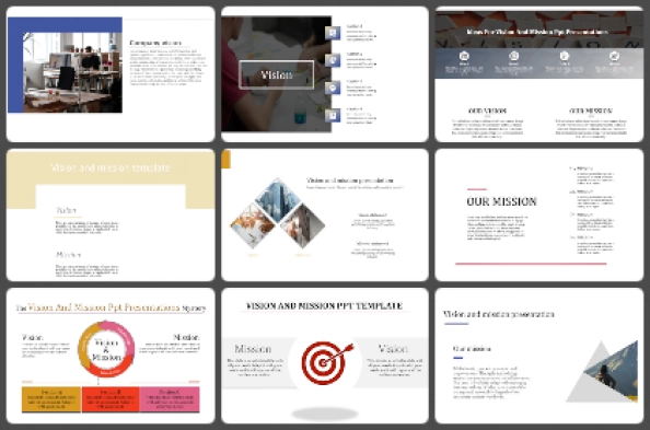 Our Vision Powerpoint Templates