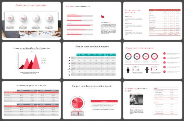 Report Powerpoint Templates