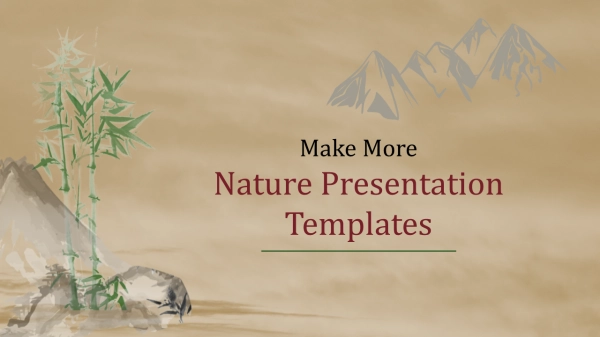 Free Nature Powerpoint Templates Design