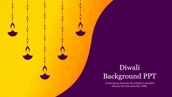Download Diwali Background PPT Presentation Slide Design