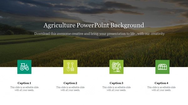 Agriculture PowerPoint Background For Your Presentation