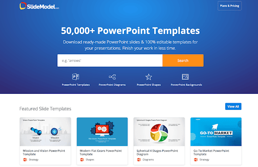 SlideModel template library