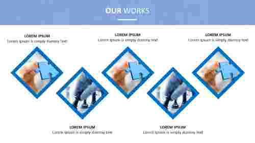 Creative Our Work PowerPoint Template