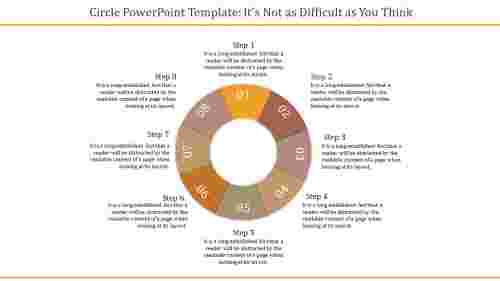 circle PowerPoint template