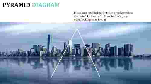 Portfolio Pyramid PPT Templates Diagram