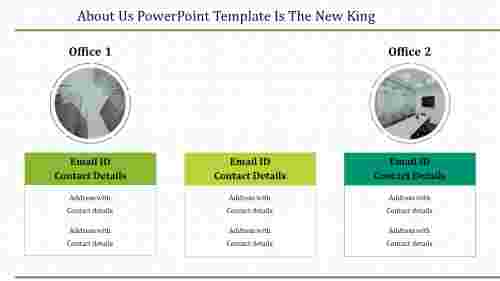 About Us PowerPoint Template PPT Presentation