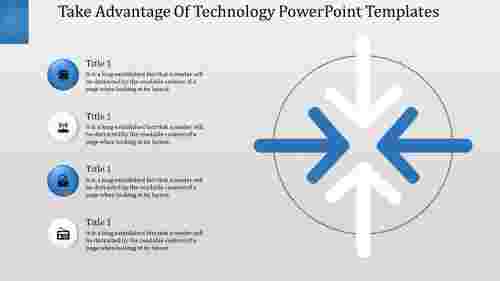 Four Node Technology PowerPoint Templates Designs