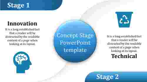 Creative Stage PowerPoint Template Slide Designs