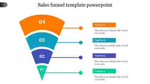 Our Predesigned Sales Funnel Template PowerPoint PPT