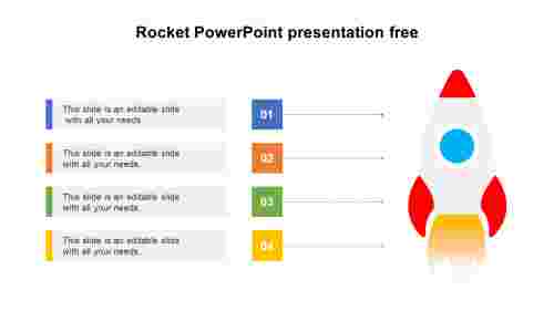 Attractive Rocket PowerPoint Presentation Free Download