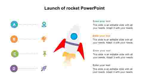 Launch%20Of%20Rocket%20PowerPoint%20Template%20With%20Four%20Node