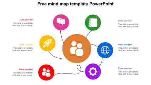 Download Free Mind Map Template PowerPoint Designs