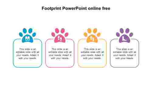 Footprint PowerPoint online Free Download