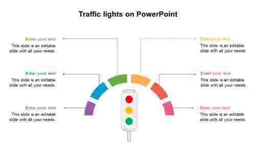 Traffic Lights On PowerPoint Presentation Templates