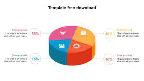 Effective%20Template%20Free%20Download%20PPT%20With%20Four%20Node