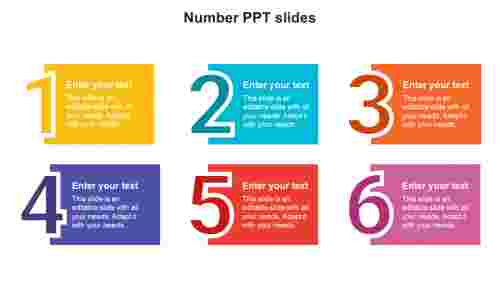 Number PPT Slides For Presentation