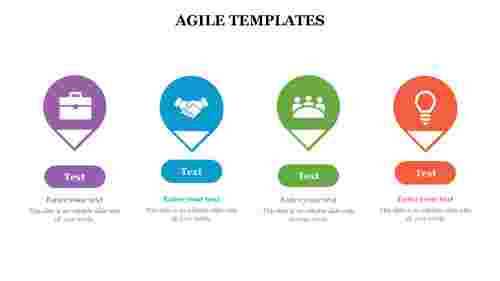 Multicolor%20Agile%20PowerPoint%20Presentation%20Template%20With%20Four%20Nodes