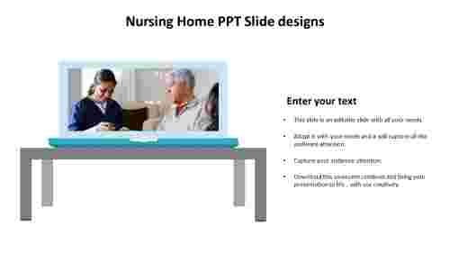 Stunning Nursing Home PPT Slide Designs-Bullet Points