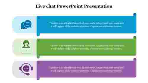 Awesome Live Chat PowerPoint Presentation Template
