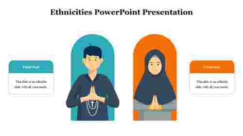 2 node Ethnicities PowerPoint Presentation