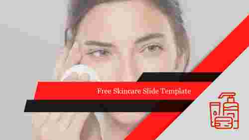 Amazing Free Skincare Slide Template Presentations