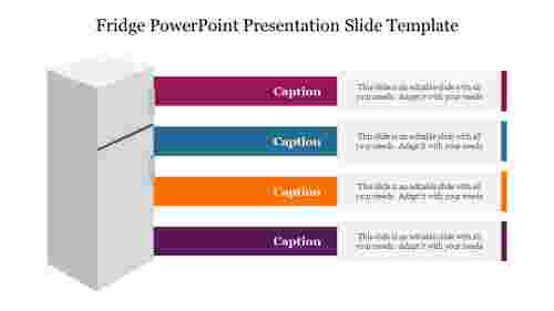 Attractive Fridge PowerPoint Presentation Slide Template