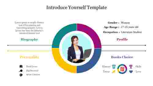 Best Introduce Yourself Template For Presentation Slide