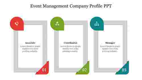 Stunning Event Management Company Profile PPT Template