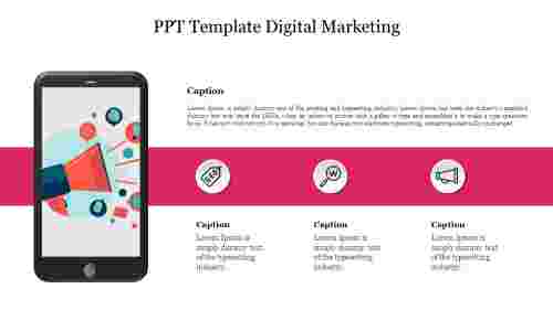 Editable PPT Template Digital Marketing Presentation