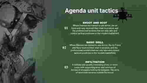 military PowerPoint template