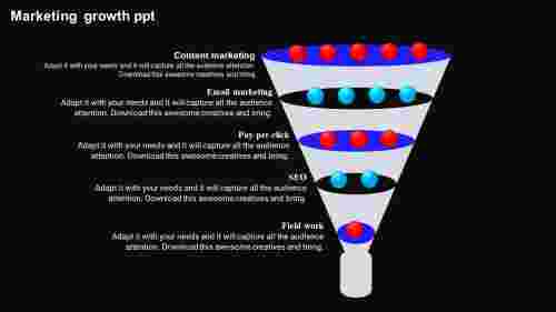 Marketing Sales Funnel Diagram PowerPoint