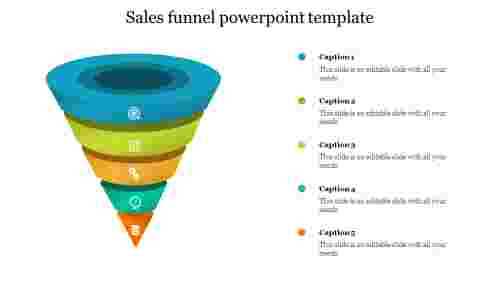 Best Sales Funnel PPT Template Presentation Design