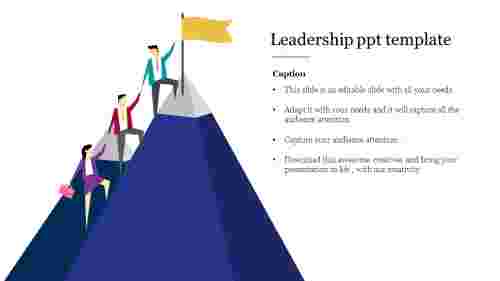 Incredible Leadership Presentation PowerPoint Template 