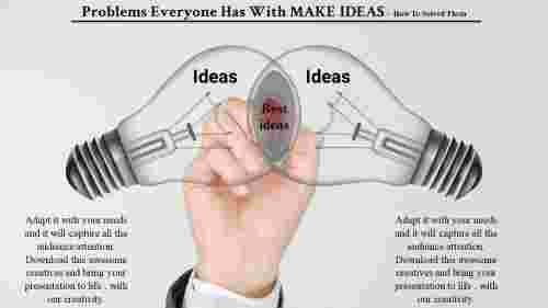business presentation ideas-Bulb Design