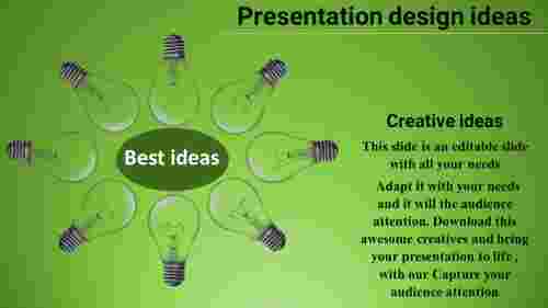 Beautiful Presentation Design Ideas Powerpoint Template