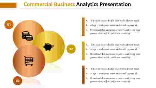 Business Commercial Presentation Template Slide