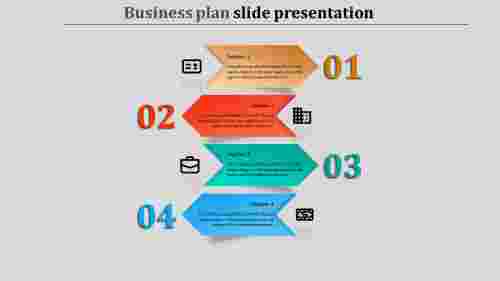 business plan slide