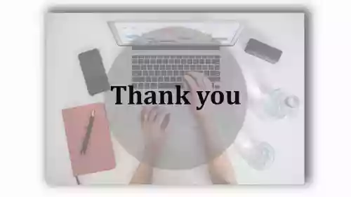 Cool Presentation Thank you images PowerPoint Template